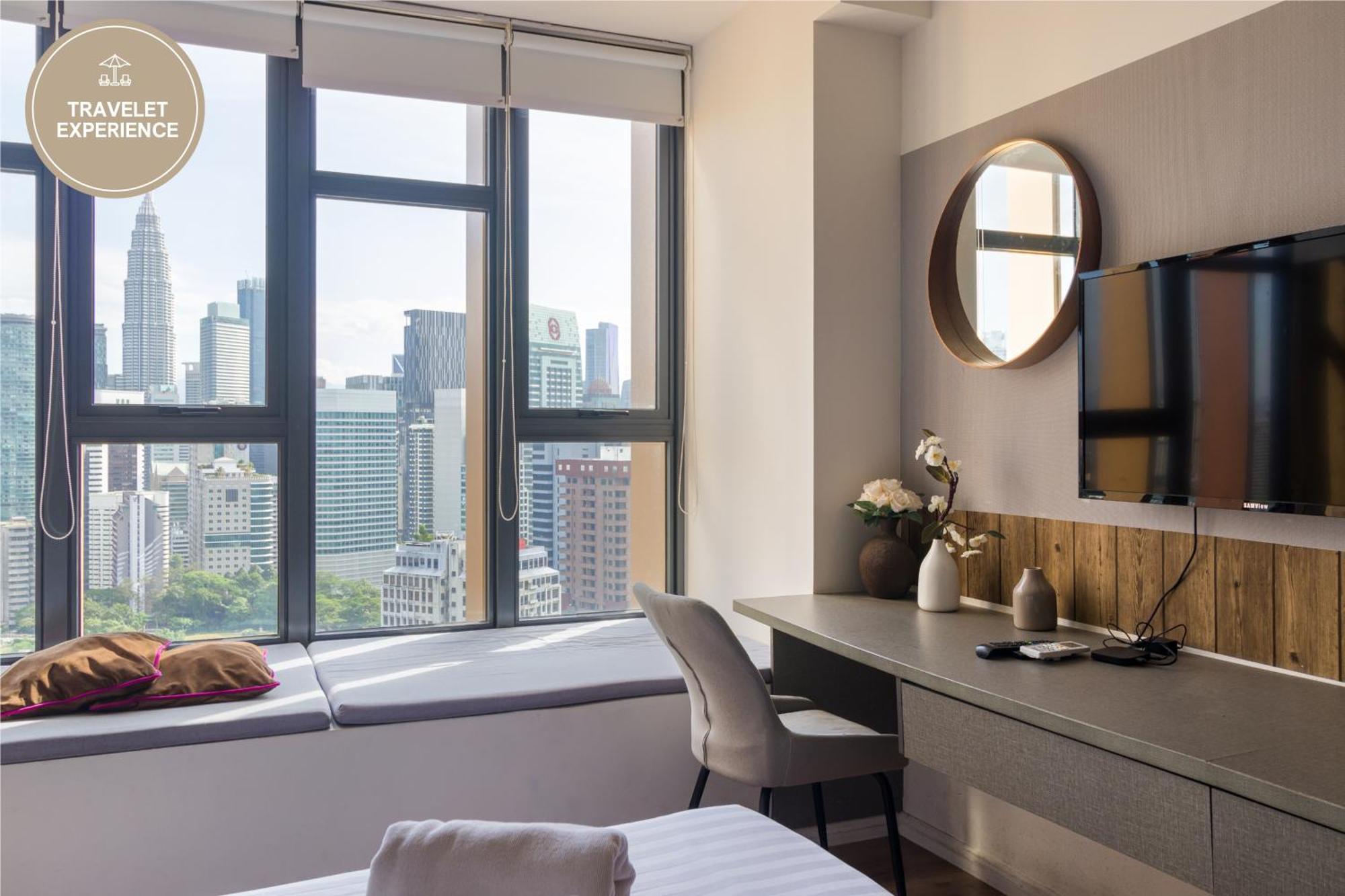 Ceylonz Suite Klcc, Travelet Kuala Lumpur Quarto foto
